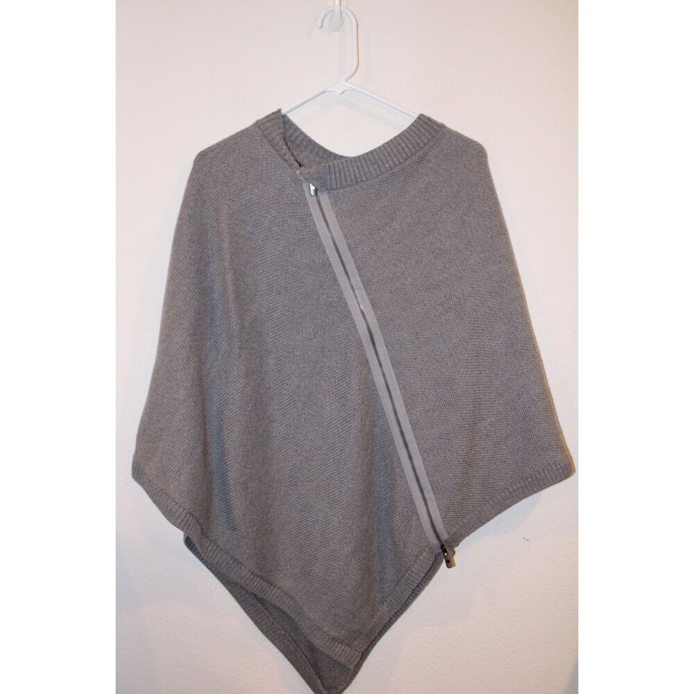 Lululemon on the go poncho merino wool one size gray women's - Picture 2 of 9